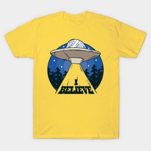 I Believe - in aliens! T-Shirt